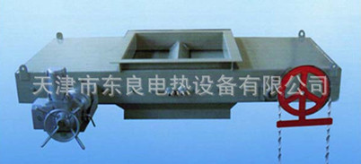 手、電動(dòng)一體插板式渣斗門